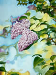 Lilac Garden by Julie Griffin